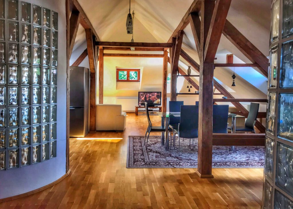 Apartmán Executive - obývací pokoj