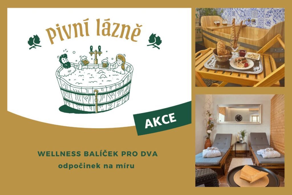 Romantisches wellness Aufenthalt im Bier-Spa