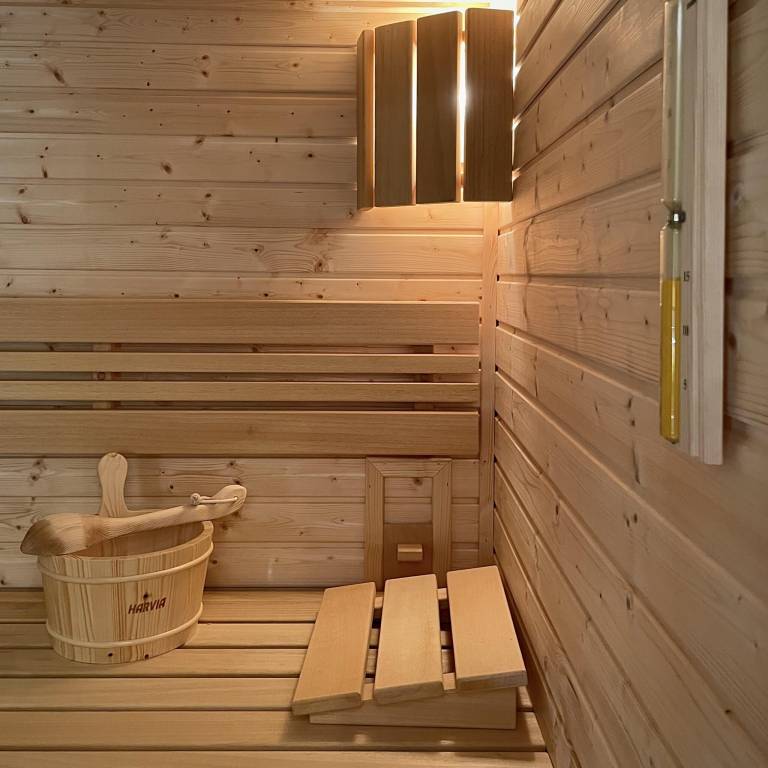 Privátní wellness Bašta - finská sauna sauna01