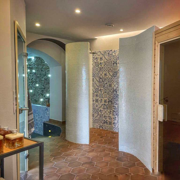 Wellness - sauna a vstup do pivní lázně